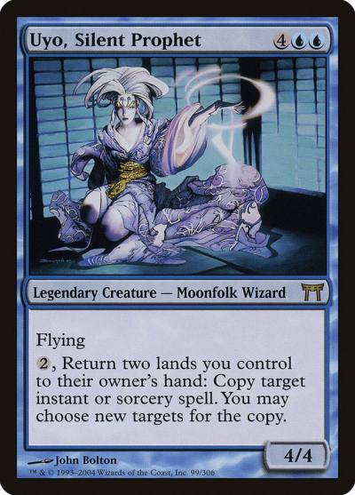 Uyo, Silent Prophet CHK-99 Champions of Kamigawa Magic card