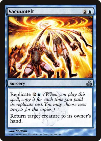 Vacuumelt GPT-40 Guildpact Magic card