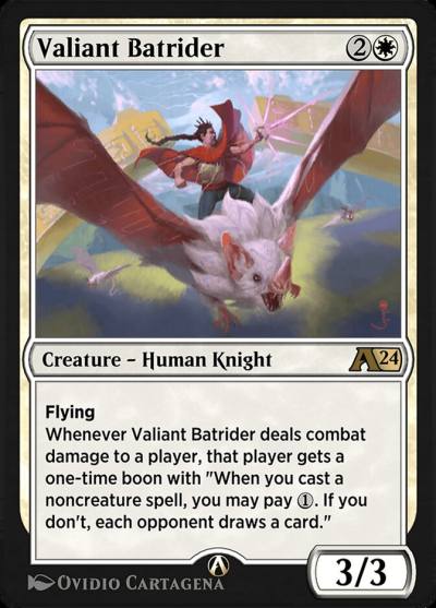 Valiant Batrider YLCI-4 Alchemy: Ixalan Magic card