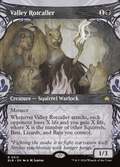 Valley Rotcaller BLB-313 Bloomburrow Magic card
