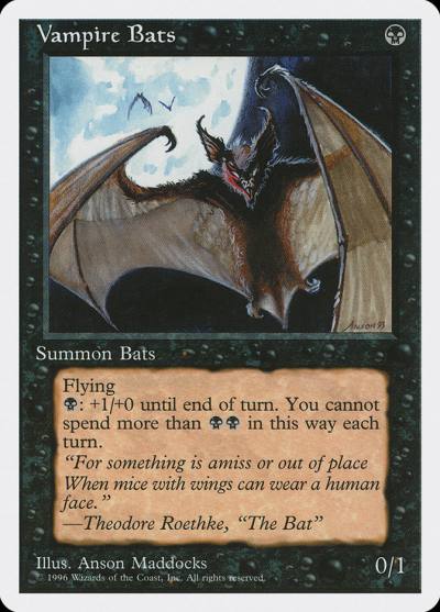 Vampire Bats ITP-26 Introductory Two-Player Set Magic card