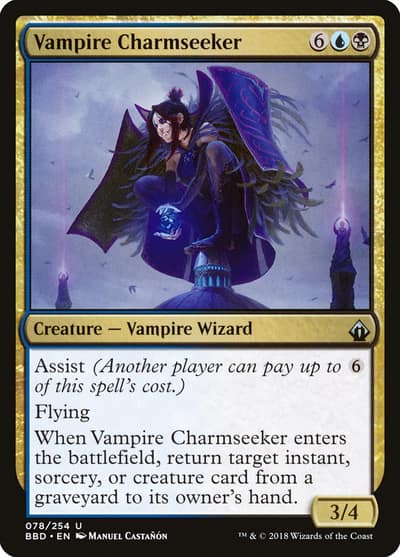 Vampire Charmseeker 78 Battlebond Magic card
