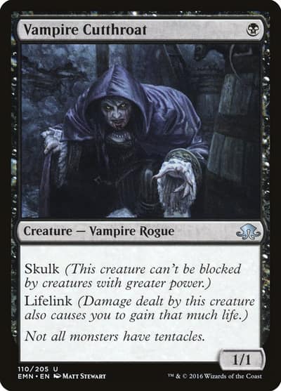 Vampire Cutthroat 110 Eldritch Moon Magic card