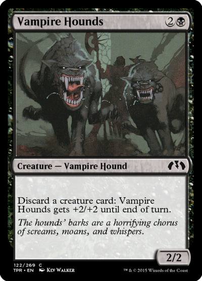 Vampire Hounds TPR-122 Tempest Remastered Magic card
