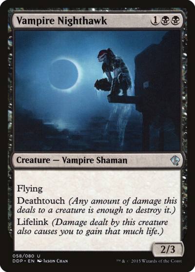 Vampire Nighthawk DDP-58 Duel Decks: Zendikar vs. Eldrazi Magic card