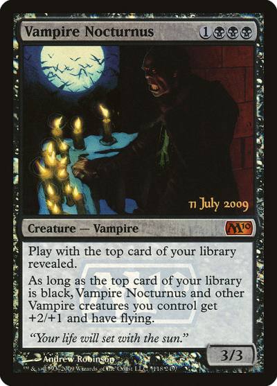 Vampire Nocturnus PM10-118STAR Magic 2010 Promos Magic card