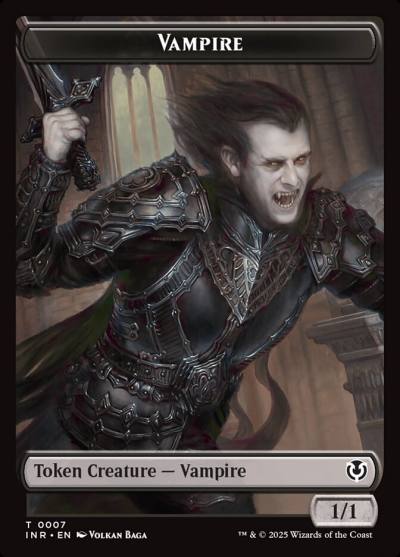 Vampire TINR-7 Innistrad Remastered Tokens Magic card