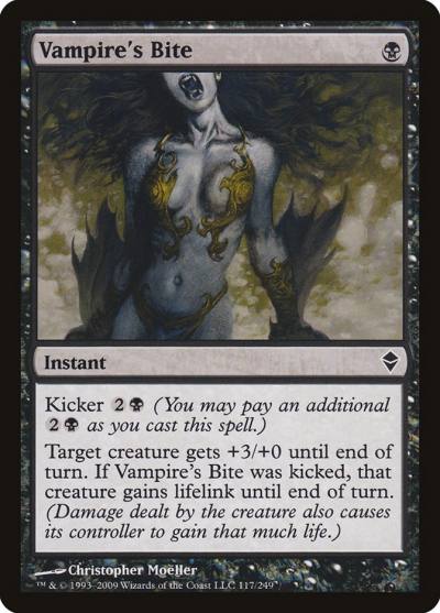Vampire's Bite ZEN-117 Zendikar Magic card