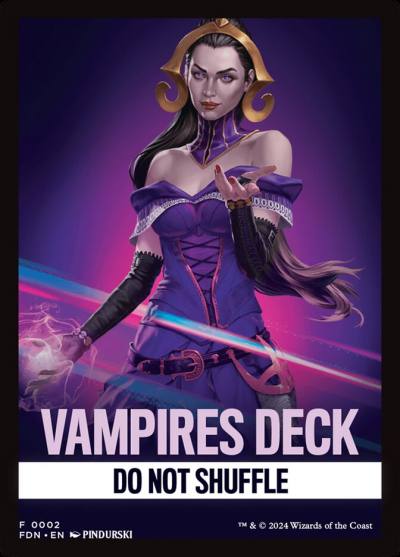 Vampires FFDN-2 Foundations Front Cards Magic card