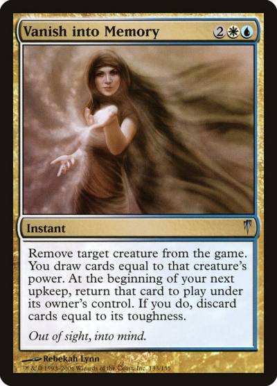 Vanish into Memory CSP-133 Coldsnap Magic card