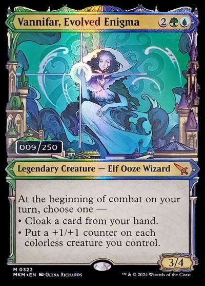 Vannifar, Evolved Enigma MKM-323Z Murders at Karlov Manor Magic card