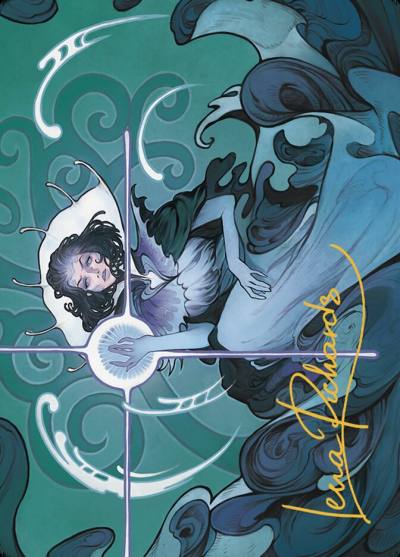 Vannifar, Evolved Enigma // Vannifar, Evolved Enigma AMKM-38 Murders at Karlov Manor Art Series Magic card