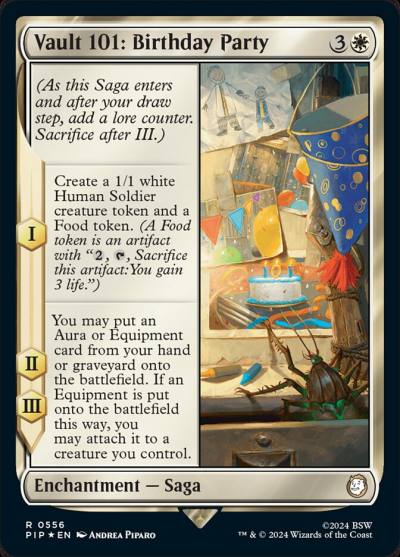 Vault 101: Birthday Party PIP-556 Fallout Magic card