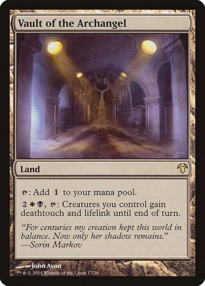Vault of the Archangel MD1-17 Modern Event Deck 2014 Magic card