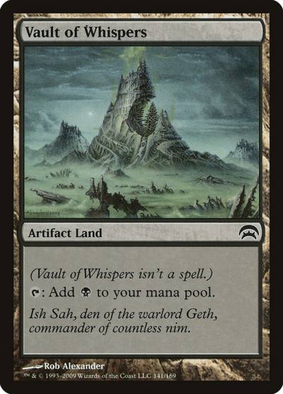 Vault of Whispers HOP-141 Planechase Magic card