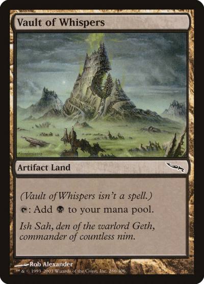 Vault of Whispers MRD-286 Mirrodin Magic card