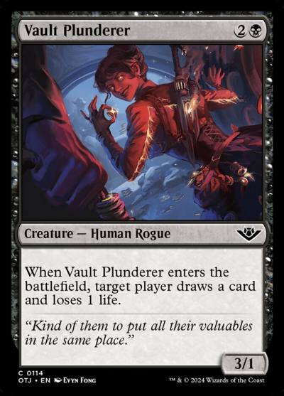 Vault Plunderer 114 Outlaws of Thunder Junction Magic card
