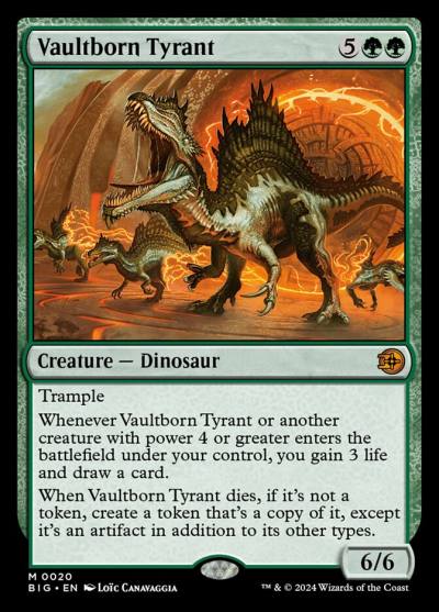 Vaultborn Tyrant BIG-20 The Big Score Magic card