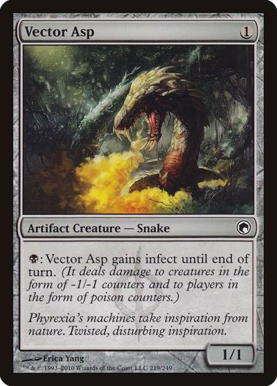 Vector Asp 219 Scars of Mirrodin Magic card