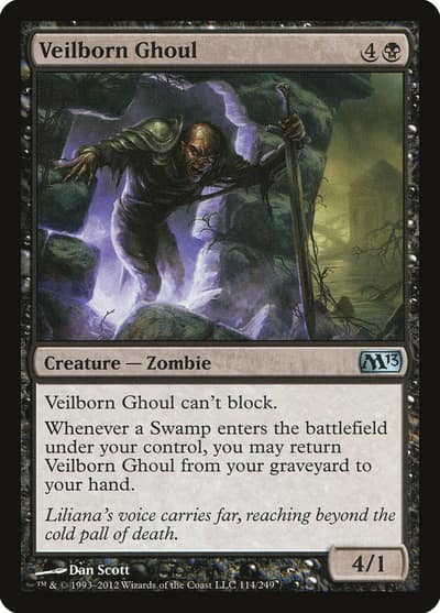Veilborn Ghoul 114 Magic 2013 Magic card