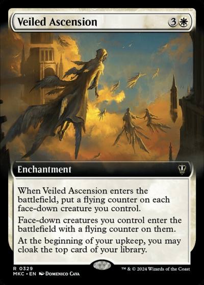 Veiled Ascension MKC-329 Murders at Karlov Manor Commander Magic card