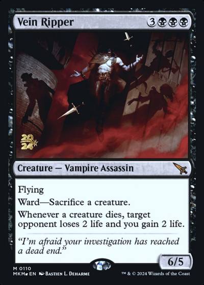 Vein Ripper PMKM-110S Murders at Karlov Manor Promos Magic card