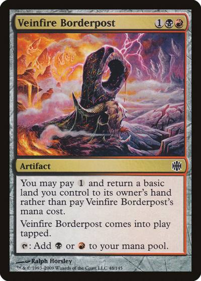 Veinfire Borderpost ARB-48 Alara Reborn Magic card