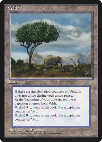 Veldt ICE-363 Ice Age Magic card