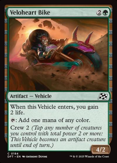 Veloheart Bike DFT-184 Aetherdrift Magic card