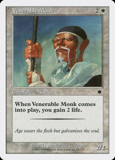 Venerable Monk S99-28 Starter 1999 Magic card