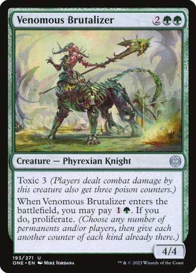Venomous Brutalizer ONE-193 Phyrexia: All Will Be One Magic card