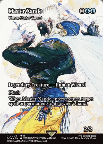 Venser, Shaper Savant FCA-6 Final Fantasy: Through the Ages Magic card