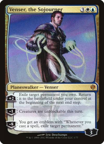 Venser, the Sojourner DDI-1 Duel Decks: Venser vs. Koth Magic card