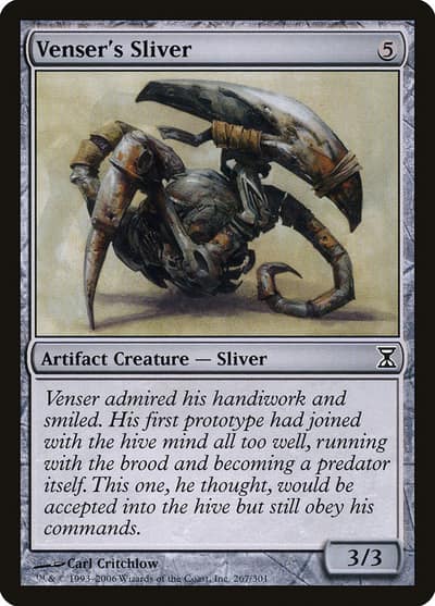 Venser's Sliver 267 Time Spiral Magic card