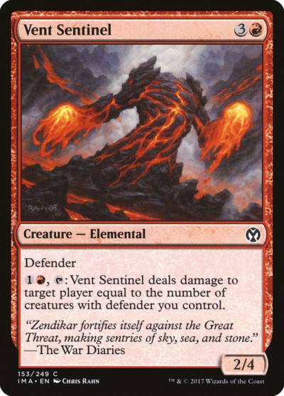 Vent Sentinel IMA-153 Iconic Masters Magic card