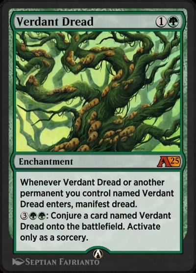 Verdant Dread YDSK-17 Alchemy: Duskmourn Magic card