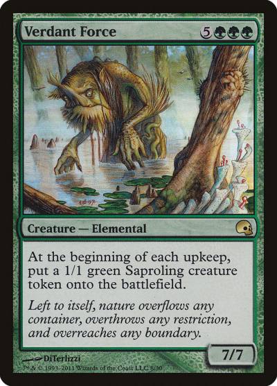 Verdant Force PD3-8 Premium Deck Series: Graveborn Magic card