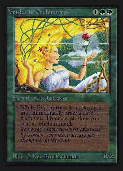 Verduran Enchantress CED-223 Collectors' Edition Magic card