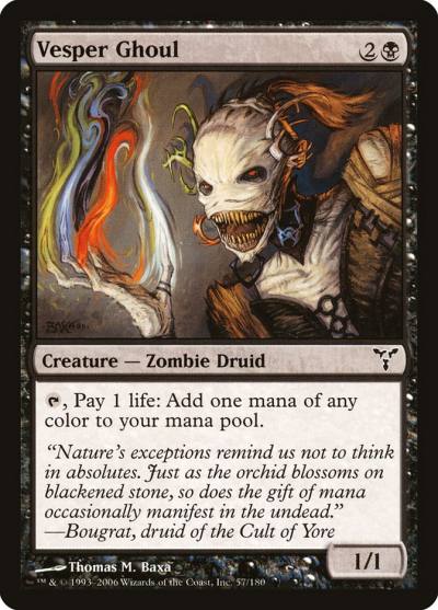 Vesper Ghoul DIS-57 Dissension Magic card