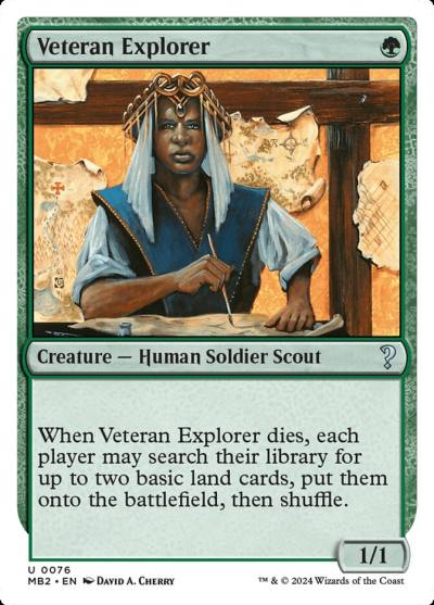 Veteran Explorer MB2-76 Mystery Booster 2 Magic card