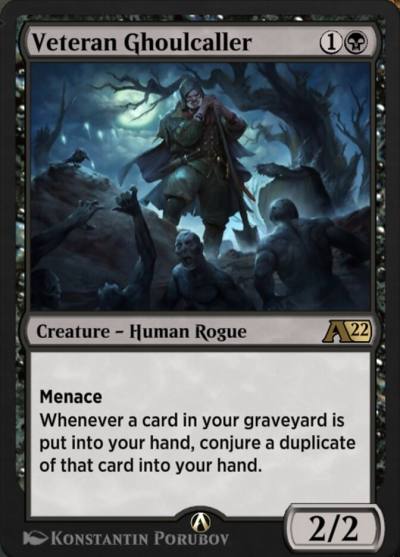 Veteran Ghoulcaller YMID-34 Alchemy: Innistrad Magic card
