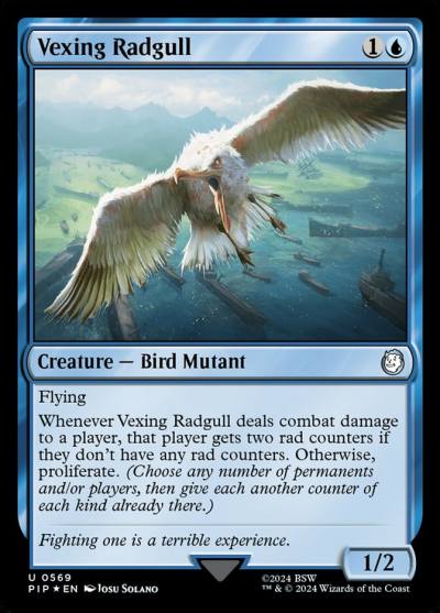 Vexing Radgull PIP-569 Fallout Magic card