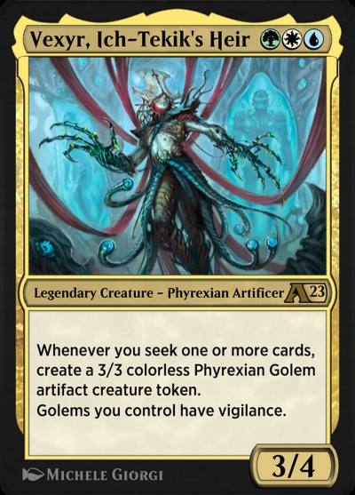 Vexyr, Ich-Tekik's Heir YONE-29 Alchemy: Phyrexia Magic card