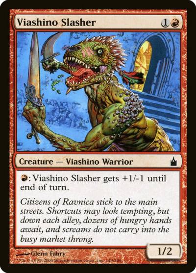 Viashino Slasher RAV-149 Ravnica: City of Guilds Magic card