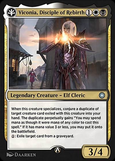 Viconia, Disciple of Rebirth 11w Alchemy Horizons: Baldur's Gate Magic card