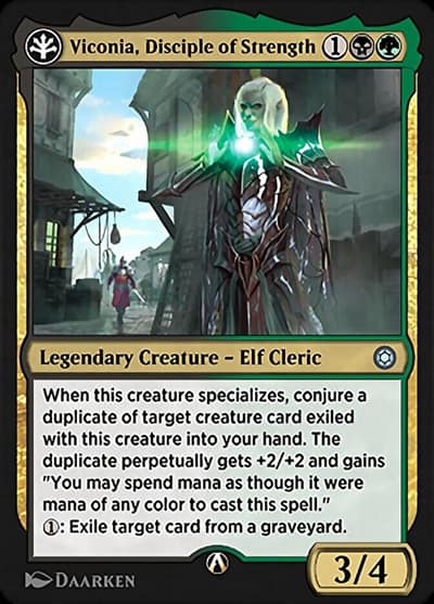 Viconia, Disciple of Strength 11g Alchemy Horizons: Baldur's Gate Magic card