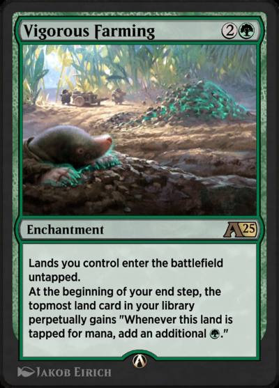 Vigorous Farming YBLB-19 Alchemy: Bloomburrow Magic card