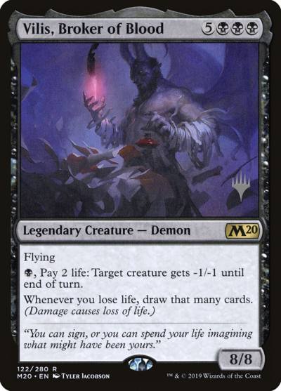 Vilis, Broker of Blood PM20-122P Core Set 2020 Promos Magic card