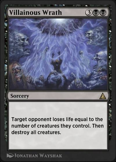Villainous Wrath OM1-72 Through the Omenpaths Magic card