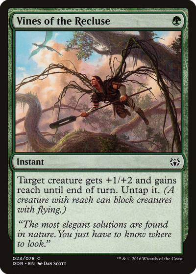 Vines of the Recluse DDR-23 Duel Decks: Nissa vs. Ob Nixilis Magic card